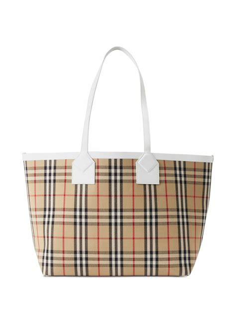 burberry plastic tote bag|Burberry tote bag outlet.